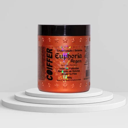 "Кристализация эйфория" CRISTALIZACAO EUPHORIA (500гр) кислый ботокс с глиоксиловой кислотой, аргановым маслом и растительными экстрактами. Восстановление и плотность (средняя модификация)